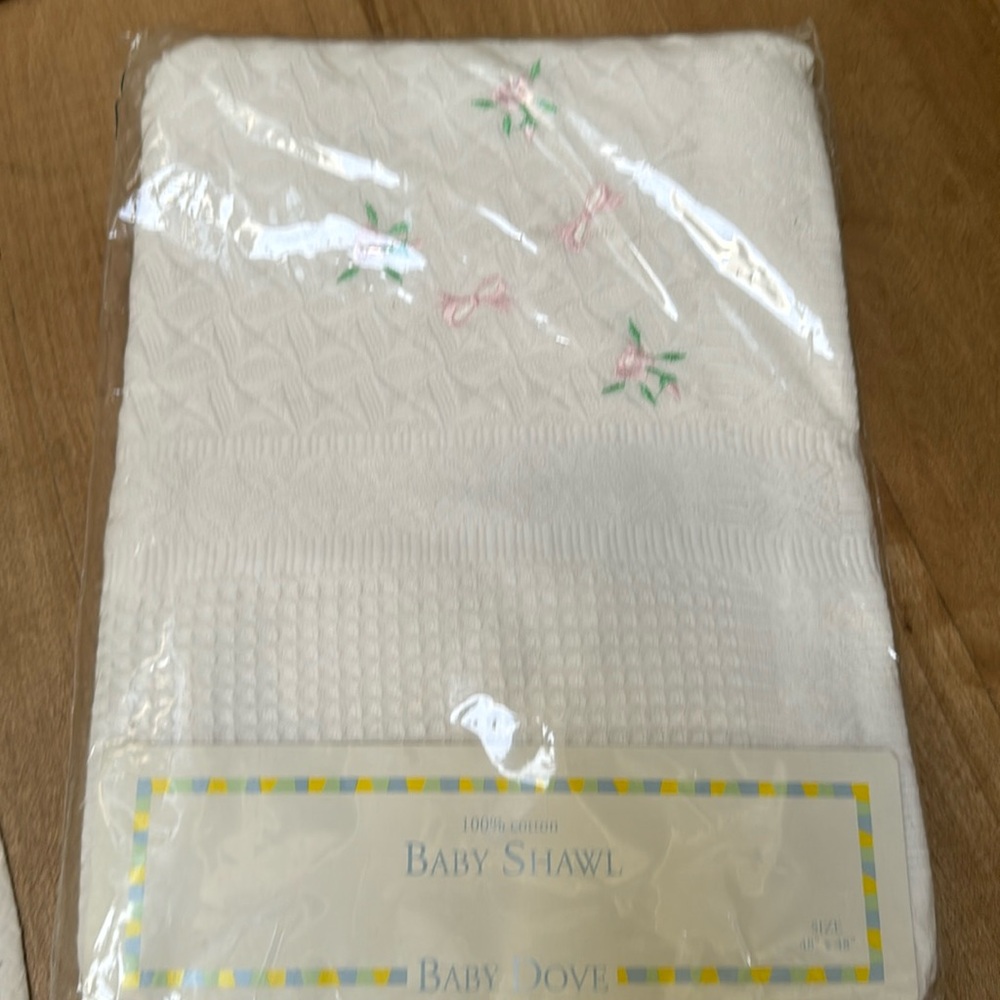 New baby shawl